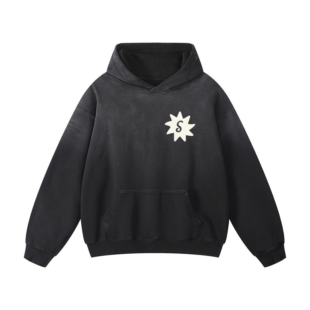 Barton-Bleached Hoodie