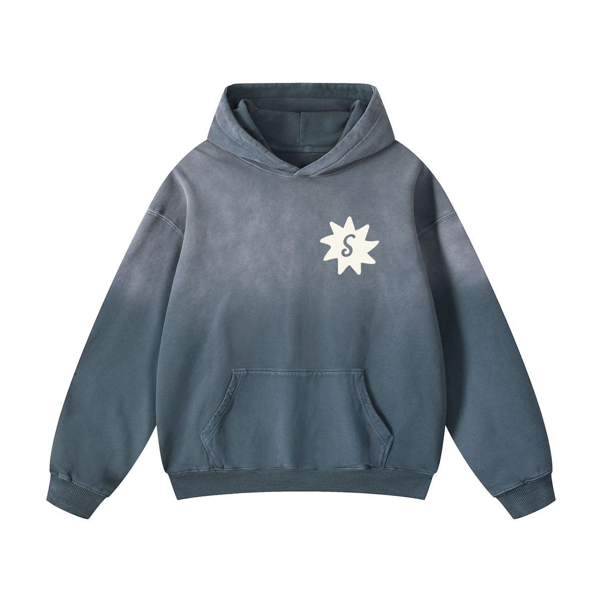 Barton-Bleached Hoodie